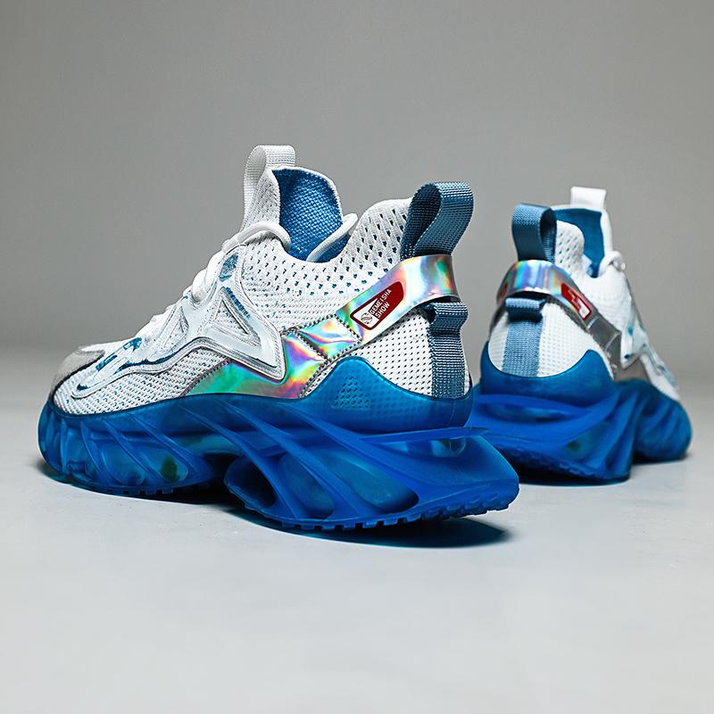 Herresko Joggesko Herre tenis Luksussko Herre casual Trainer Race Pustende mote loafers løpesko for menn