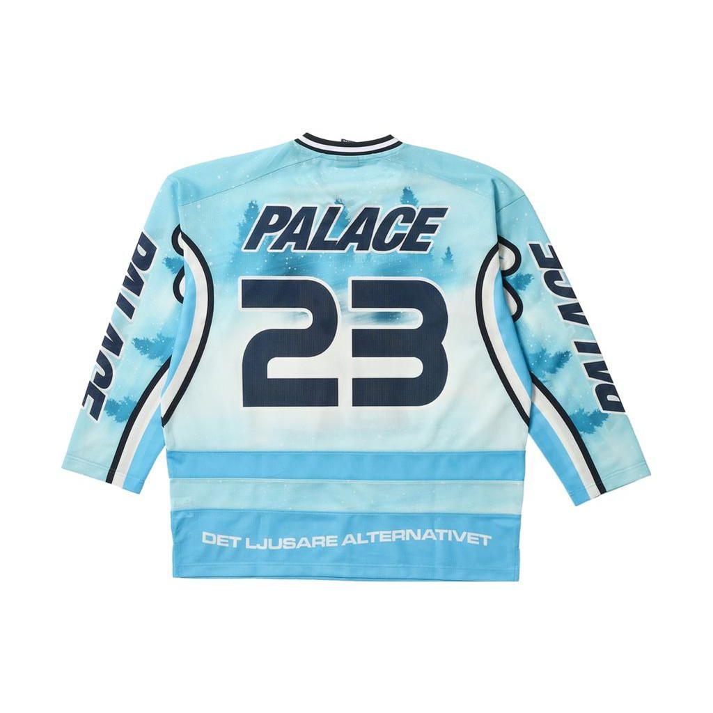 Palace Brighter Alternative Hockey Jersey Blue Unisex Tops P25ES070