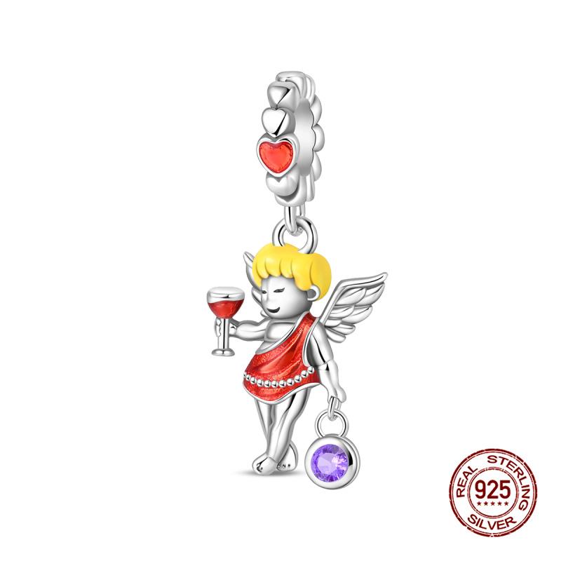 Charms Copper Fit Charms 3Mm Original Bracelet Womens Sunflower Bead Under The Moon Pendant Diy Fine Jewelry Gift New In