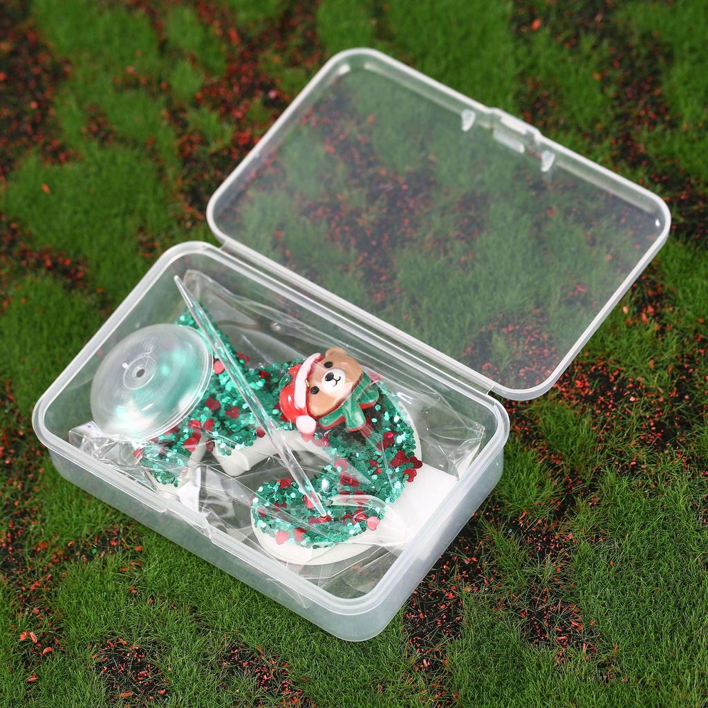 Christmas Bear Number Candles: Holiday Cake Toppers & Decorations