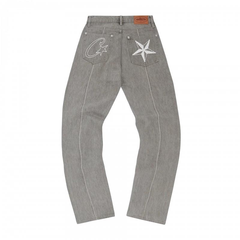 Mens Denim Jacket Pants Set -