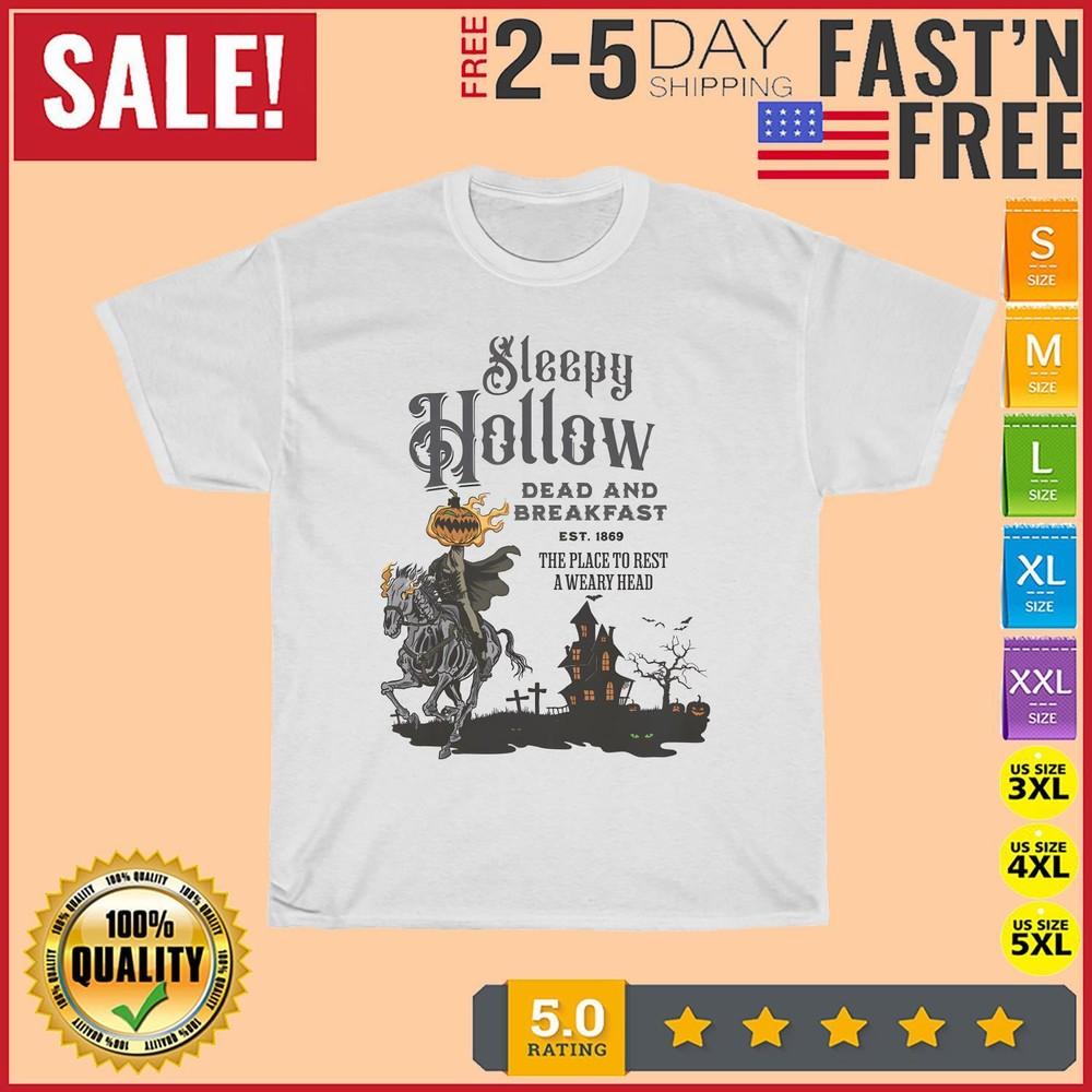 

Sleepy Hollow Vintage T Shirt Men Fashion Women Kid T Shirt Short Sleeve Cotton XL