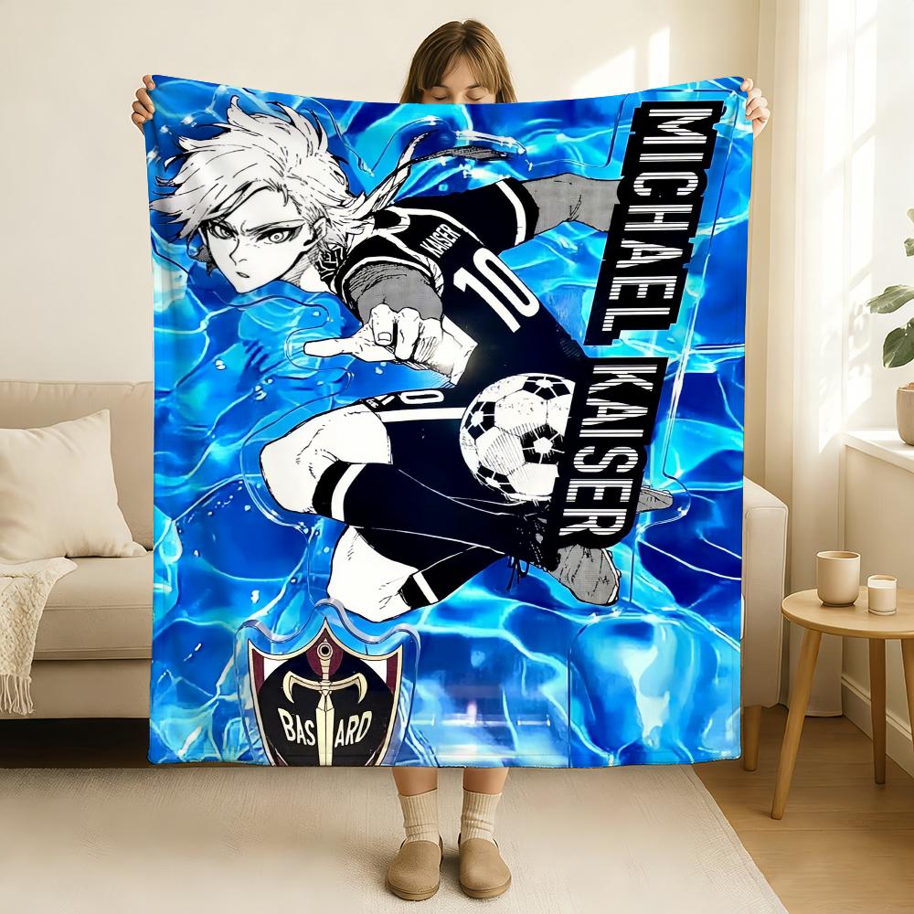 

Blue Lock Michael Kaiser Blanket Soft and Skin Friendly For Couch Bed Napping Bedspread All Seasons Comforter 150x200cm