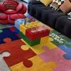 New Creative Storage Box Building Block Shapes Plastic Boxs Superimposed Desktop Handy Office Supplies Space Saving