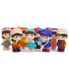 8Pcs Mini PVC Doll Set DIY Micro Landscape Decoration Creative Gift for Boys Girls Lovers Birthday Party Ornament