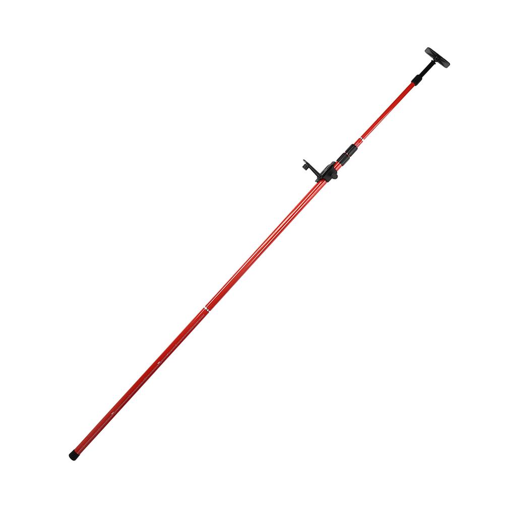 Laser Telescoping Pole Extendable Mounting Support for Rotary Line Lasers 4 Meter Red