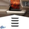 4X Carbon Fiber Inner Door Handle Cover Trim Decor for Ford F150 2015- ABS