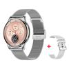 Women Smart IP67 Waterproof 1.32 Inch AMOLED Watch Screen Blood Oxygen Heart Rate Monitor Android Silica Gel