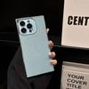 Square Lychee Pattern Mobile Phone Case Is Suitable for Apple 16PROMAX Trend 14/15 Hard Case 13PROMAX Lens Film