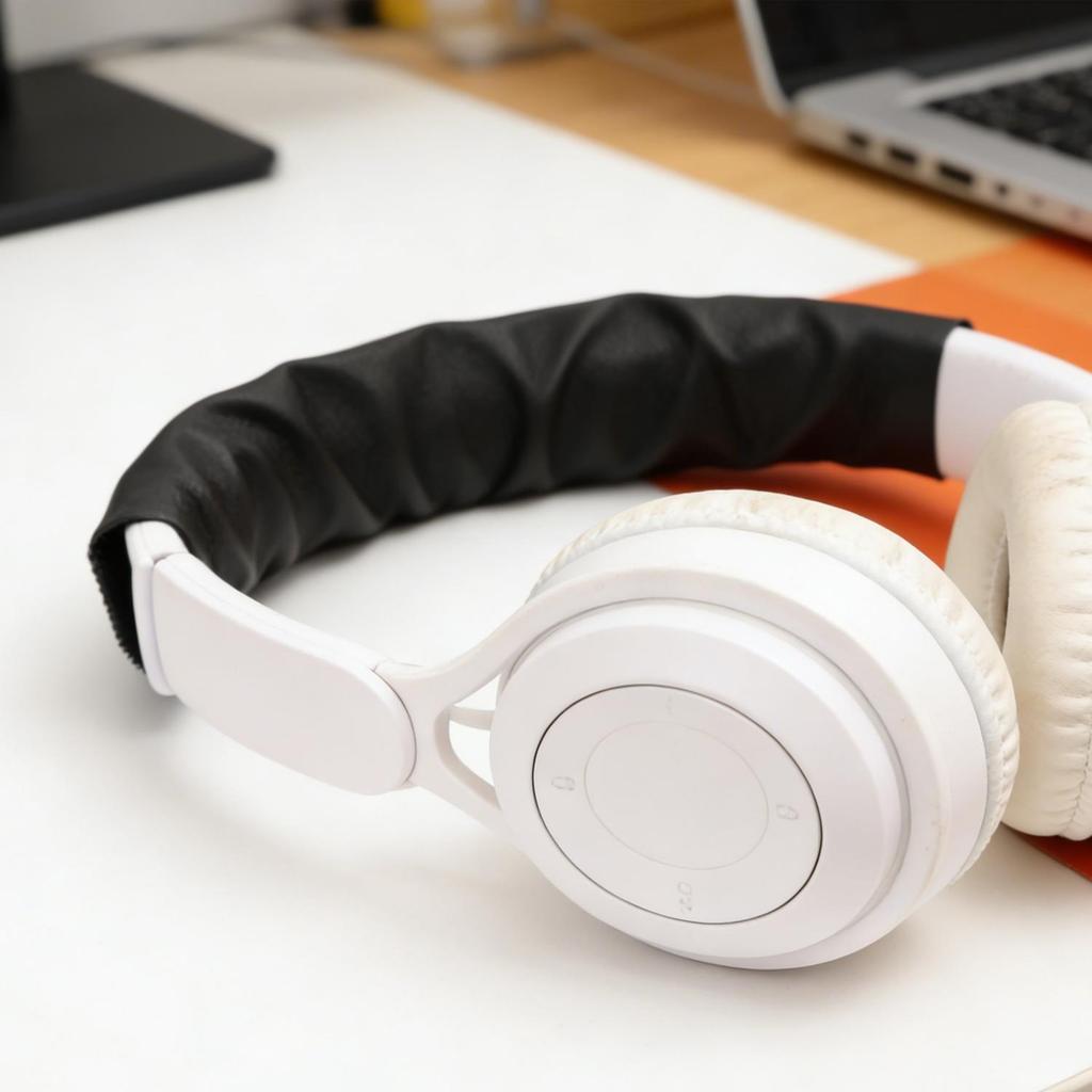 3-1PCS Universal Comfortable Headphone Headband Cover Soft Replacement Headset Pads Premium PU Leather Head Beam Protective Case