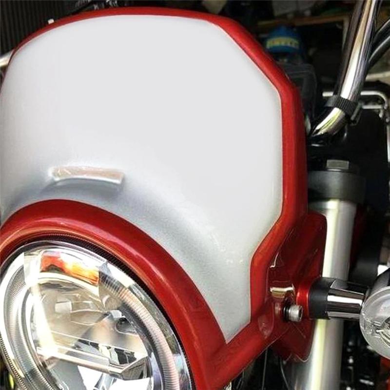 NEW-Windshield Instrument Cap For Motorcycle Decorative Cover For DAX125 ST125 2025-2025 Black