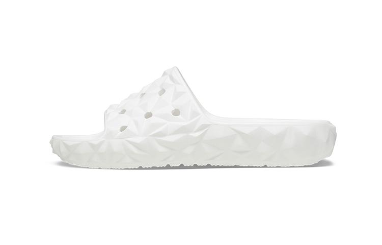 Crocs Slide Slippers Unisex White 209608-100 37-38