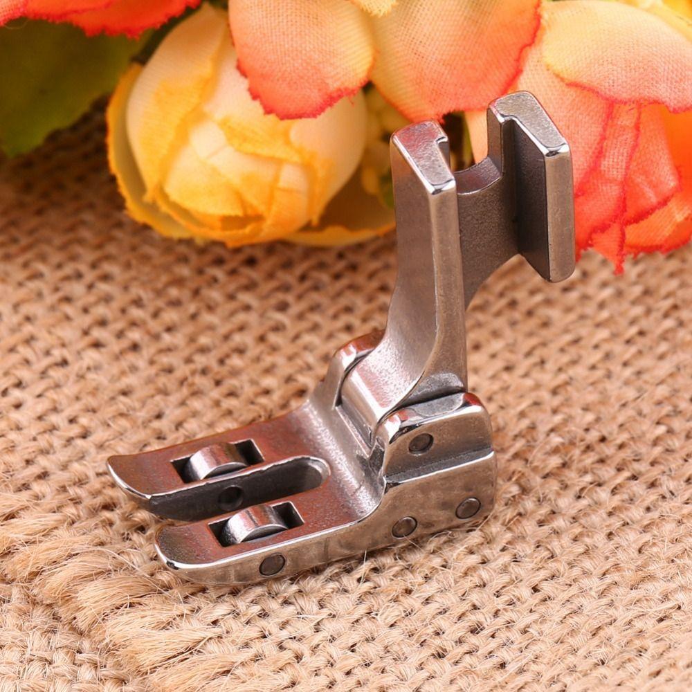 Steel Roller Presser Foot High Shank Stitching Presser Foot Zipper Foot  Industrial Sewing