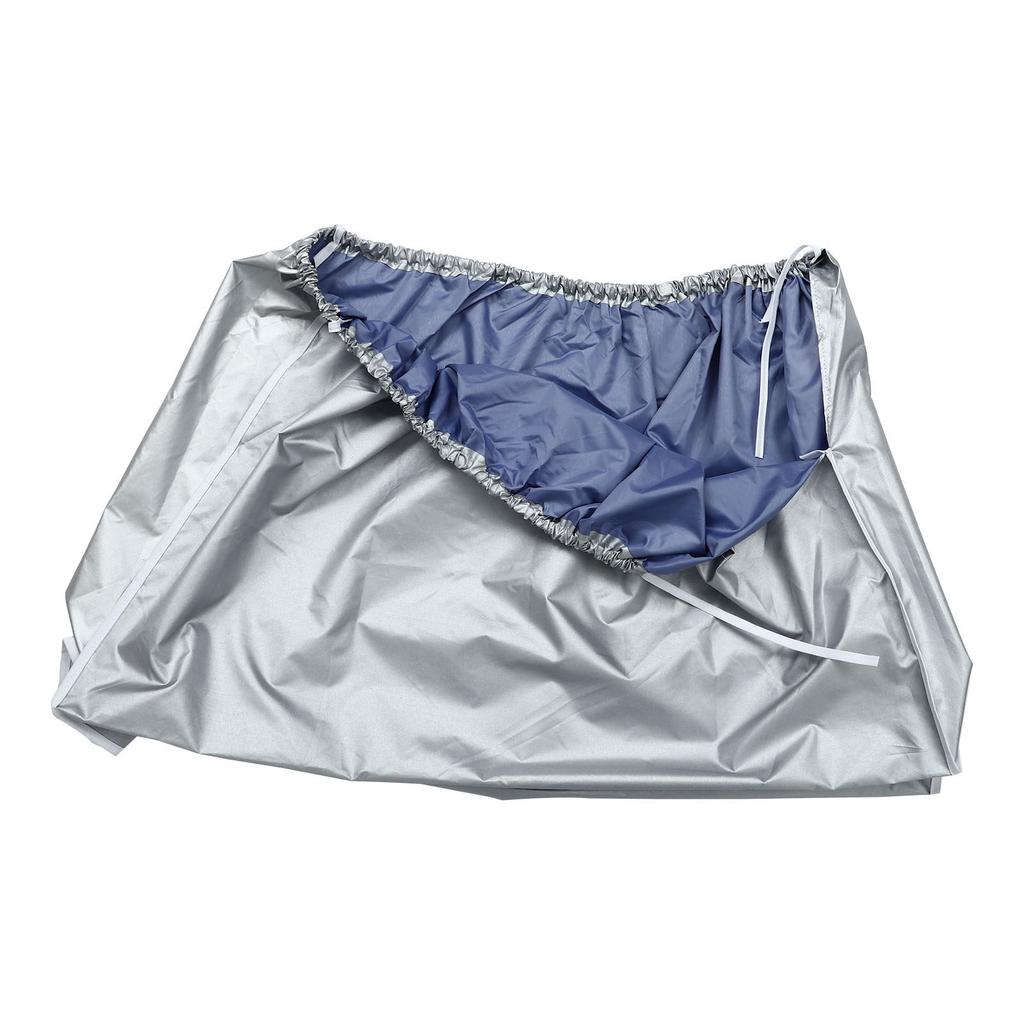 1pc Polyester Air Conditioner Outdoor Cover Full Protection Weatherproof Foldable Ac Protector For All Models Air Conditioner