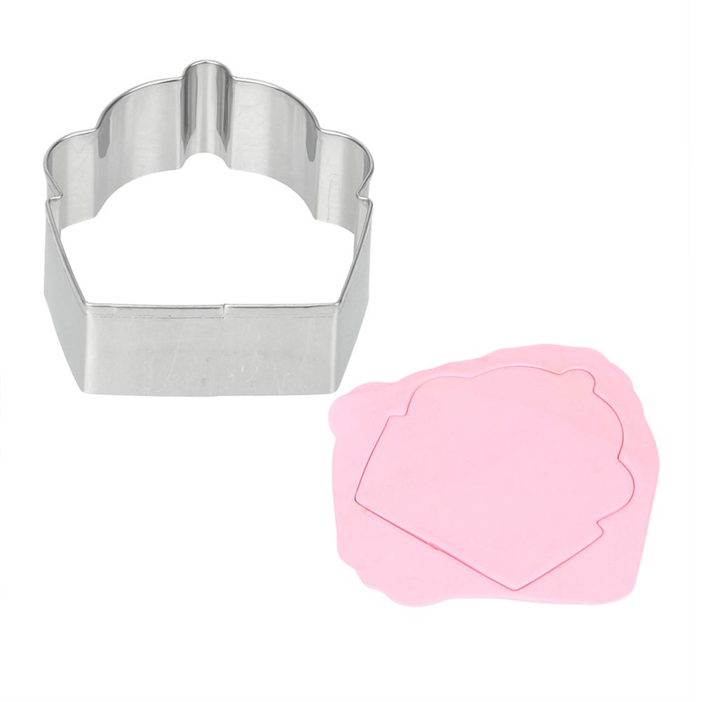 Stainless Steel Cookie Cutter Biscuit Cake Mould Cupcake Shape Fondant Baking Mold