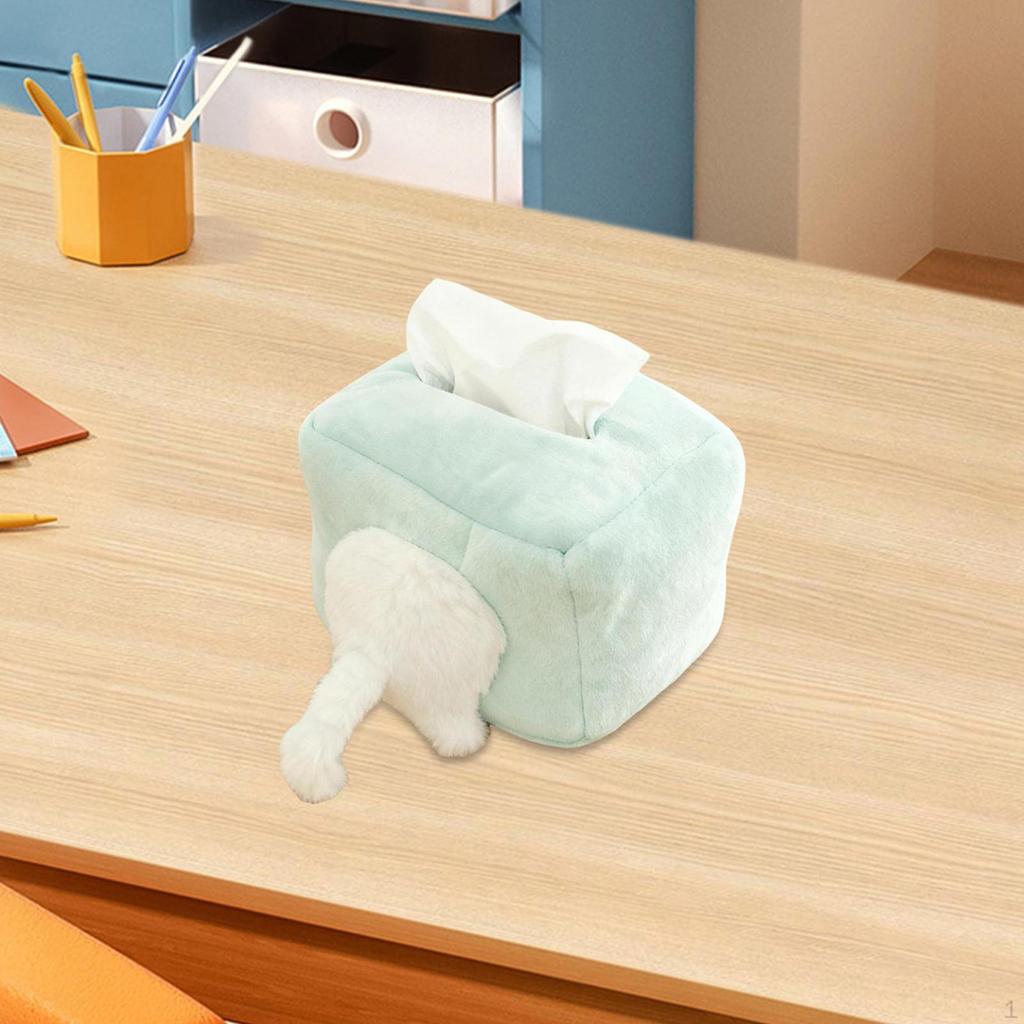 Cartoon Tissue Butt Napkin Dispenser Home Decor Paper Holder Facial for Vanity Office