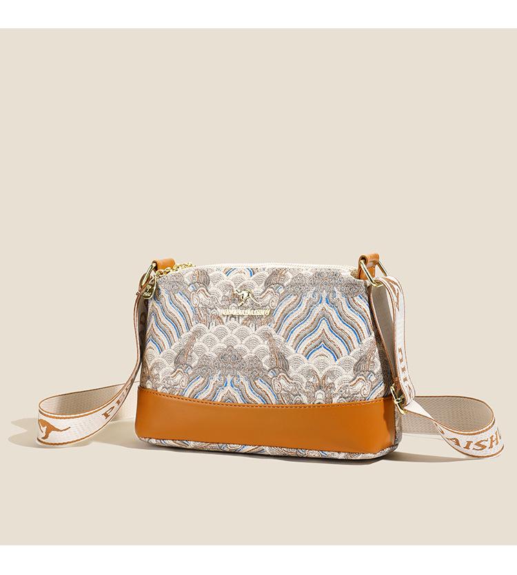 2025 Luxury Multi-Use Three-Layer Women's Handbag: Large Capacity, Fashionable Shoulder, Crossbody & Pillow Bag.