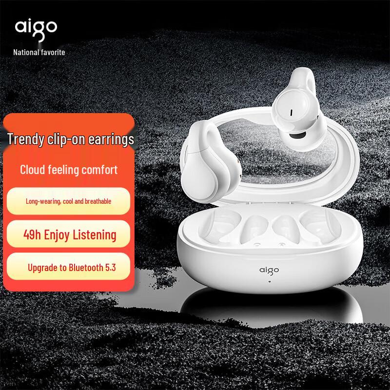 

aigo TJ170 TWS Bluetooth Open-Ear Clip Headphones