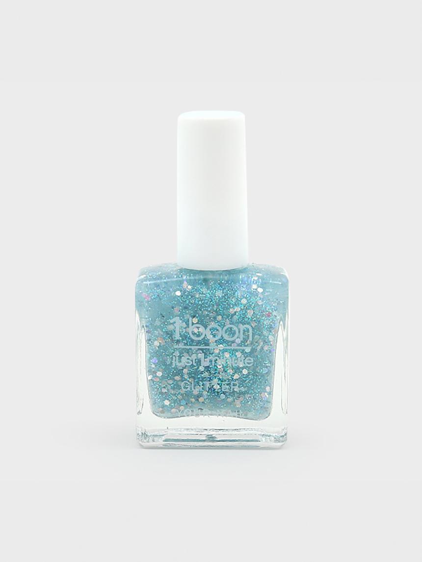 Quick Dry Sparkling Blue Glitter Nail Polish (13ml) 1ea