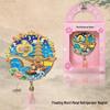 Humble and Lingering Garden Scenic Enamel Metal Magnet - Cultural Souvenir