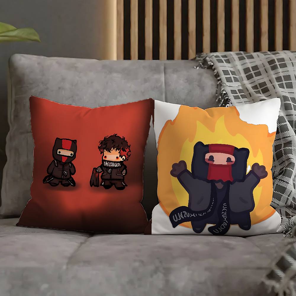 P-Pilots T-TwentyES O-One Throw Pillow Case For 45x45cm 40x40cm 30x30cm 50x50cm 55x55cm Square Home Pillowcase Case