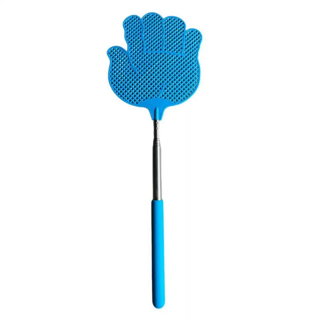 Retractable Hand-shaped Fly Swatter: Durable, Flexible, Easy-to-Store Mosquito and Fly Killer for Summer.