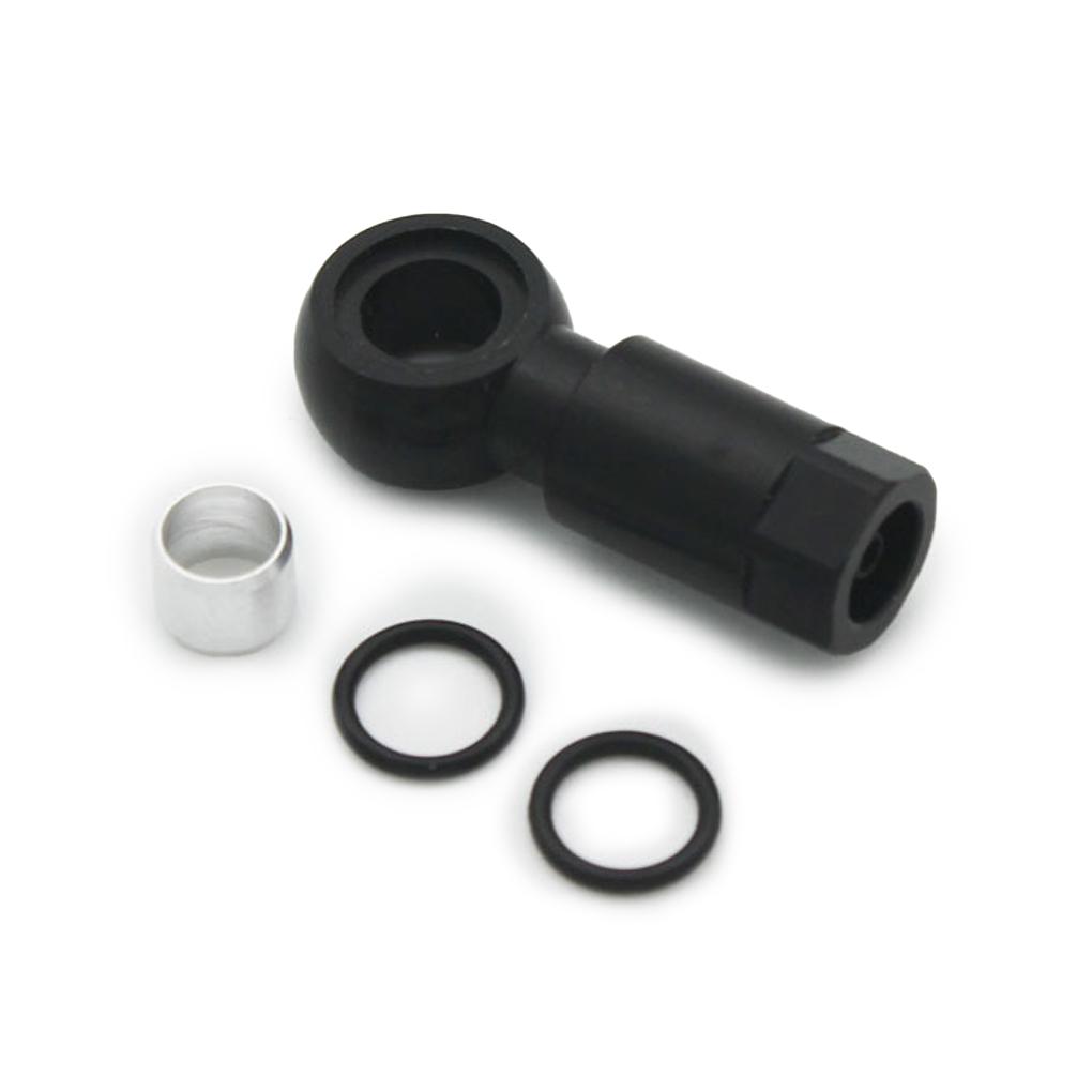 

Oil Needle Olive Heads Hydraulic Disc Brake Hose Caliper Connectors Replacing Parts Replacement for SLX/XT/XTR/BH-90 чорний