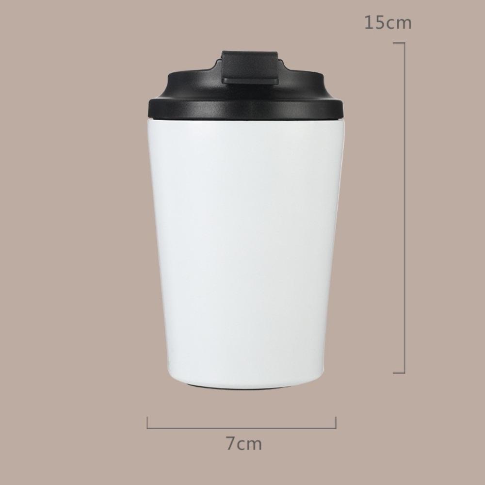 Koffiekop Anti-verbranding Verzegeld en Lekvrij Geïsoleerde Mok Reizen Draagbaar Eenvoudig Auto Waterfles Kantoor Eenvoudige Casual Bekers