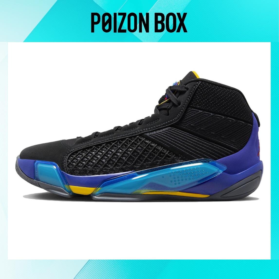 

кроссовки Jordan 38 PF Aqua (Black Sole) DZ3355-001