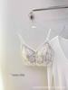 Lace Pure Desire Wind Tube Top Anti-light Underwear Women's Small Breasts Gather and Fix Integrated Cup Beauty Vest Without Steel Ring
