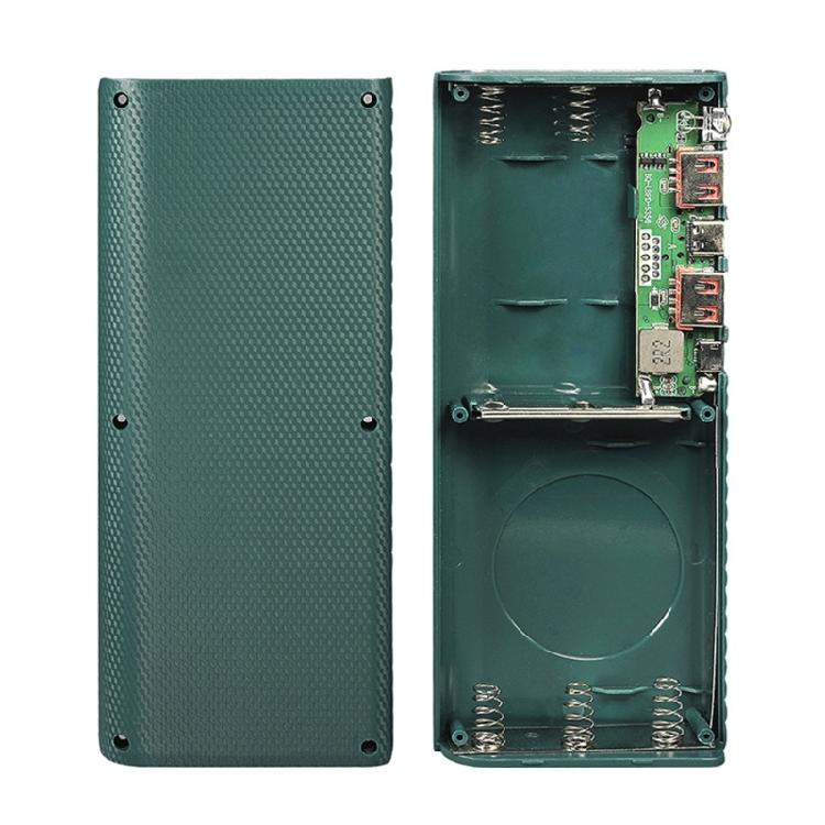 LED Display Power Bank Cases DIY Shells 22.5w Battery Charger Cases LED Light