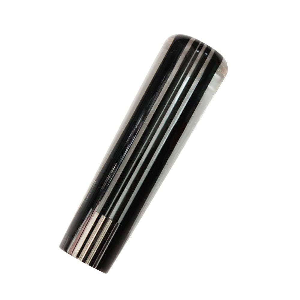 

Hino Ranger Pro Retro Striped Shift Black Line Knob, 150mm, [Mad Max] чёрный