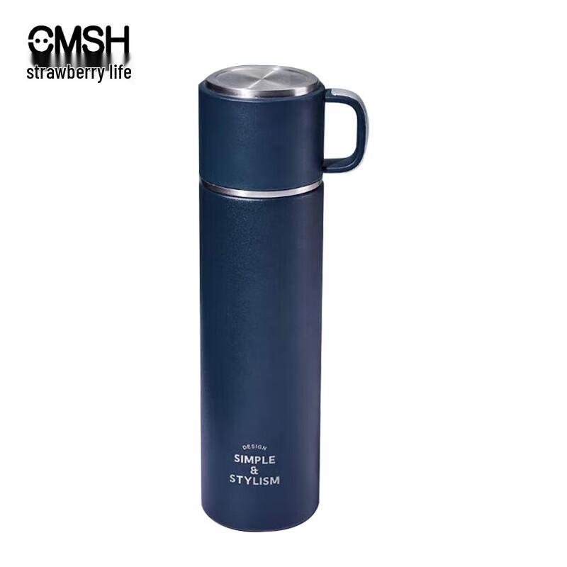 Strawberry Life 316 Stainless Steel Insulated Travel Mug with Lid