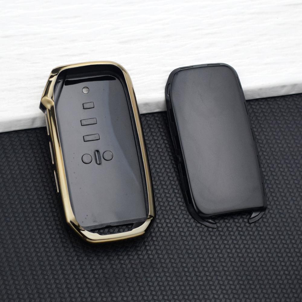 Tpu Car Key Fob Cover For Kia Ev6 New Carnival Sedona K8 V6 Gt Line Dl3 Mq4 K5 Grand Sorento 9 Buttons Key Case Rings