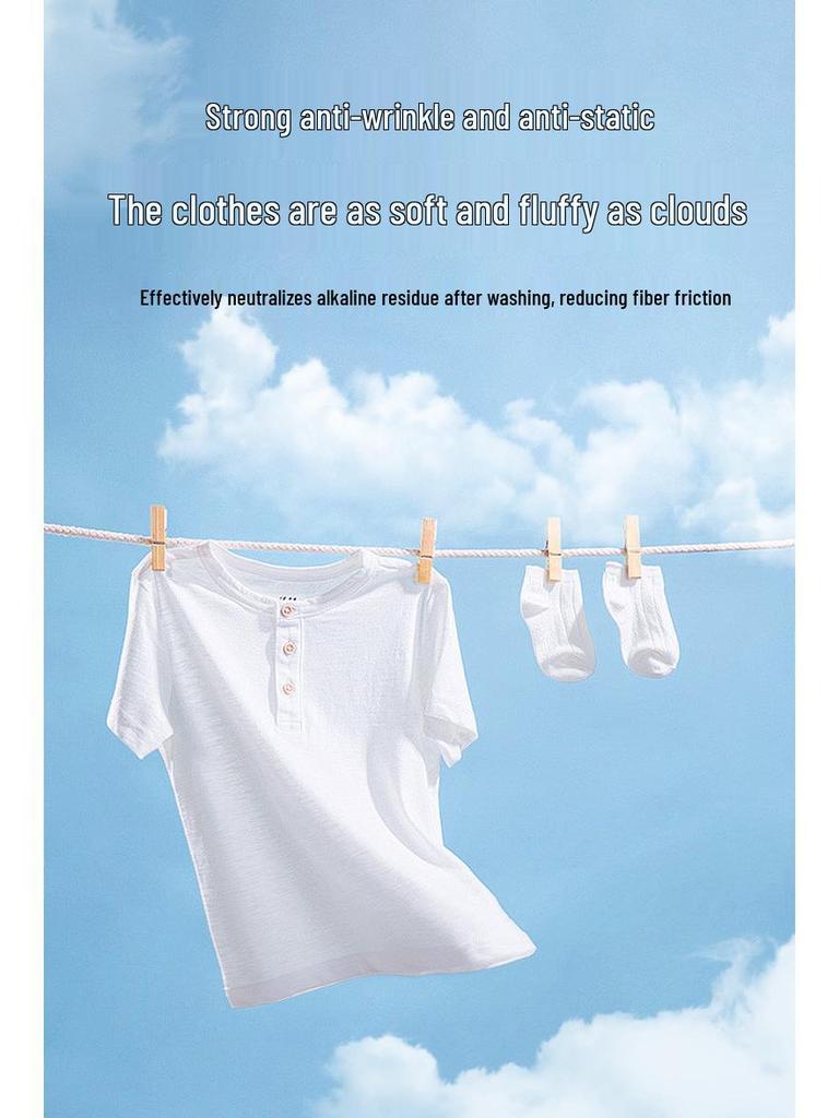 Thailand Importierter Weichspüler für weiche und glatte Wäsche 480 ml - Antistatisch & Langanhaltender Duft