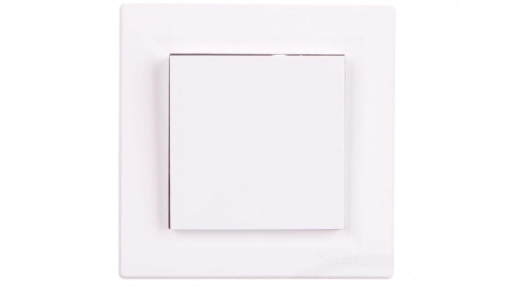 Asfora Schuko Single Socket Z/U 2P+Z With Flap White With Frame Eph3100121