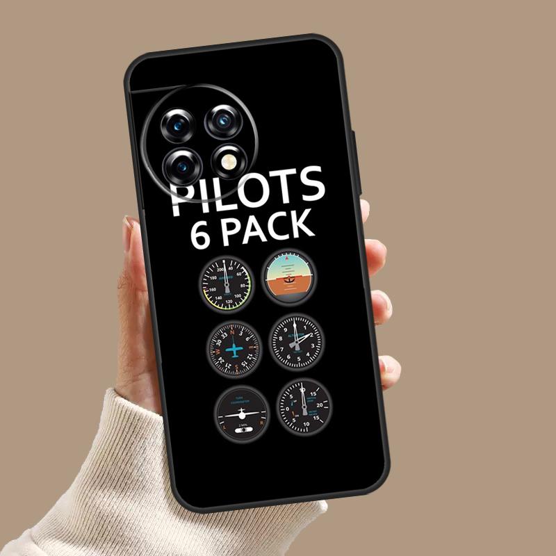 Flight Instruments Cockpit Case For OnePlus Nord CE 5 2 3 4 Lite N30 OnePlus 13 11 12 15 13T 13R 10T 12R 9 10 Pro Cover