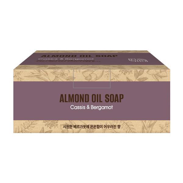 

Natural Beauty Almond Oil Soap Cassis Bergamot (10 pieces) x 1