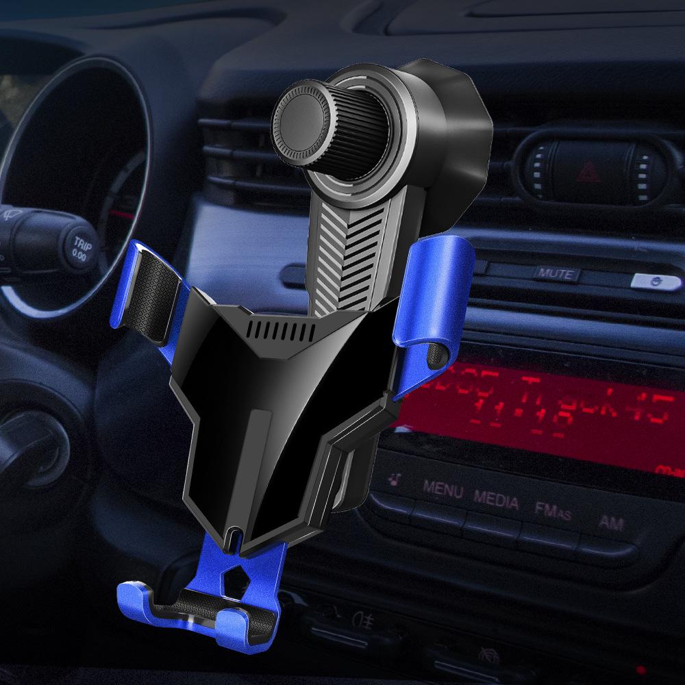 Universal Aluminum Alloy Car Vent Phone Holder - Stable, Anti-Shake Gravity Design