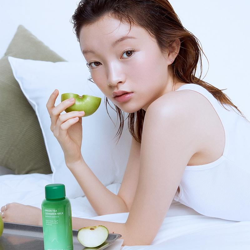 Innisfree Zelený čaj ceramidové mléko bariérová esence 160 ml