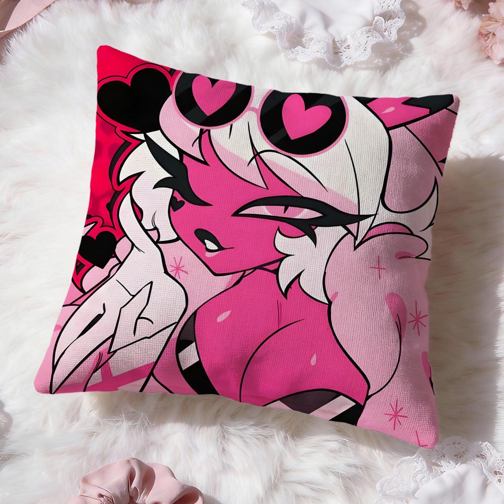 Anime H-Helluva B-BossS Cushion Cover Premium Comfort Reversible Pillow Cove -Two In One Design for Any Room & Car Interior