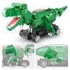 Cada City Technical RC Car Tyrannosaurus Triceratops Bricks Jurassic World Dinosaur Building Blocks Toys for Children Gifts