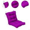 Chair Cushion Pad Lightweight Solid Color High Back Seat Rocking for Kitchen Indoor