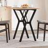 VidaXL Dining Table Y-Frame, Dinner Table, Dining Table Kitchen Restaurant Interior, 60x60x75.5cm Pine Wood 3282780