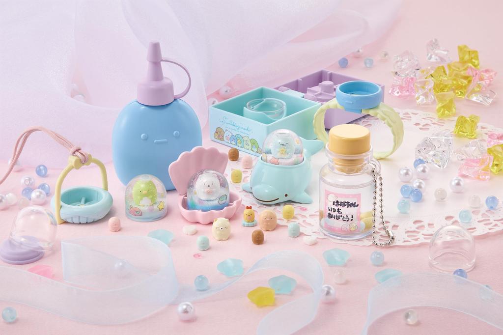 AGATSUMA Sumikkogurashi Sparkling Snow Globe: Sumikko and Umikko (Ages 5 and Up)