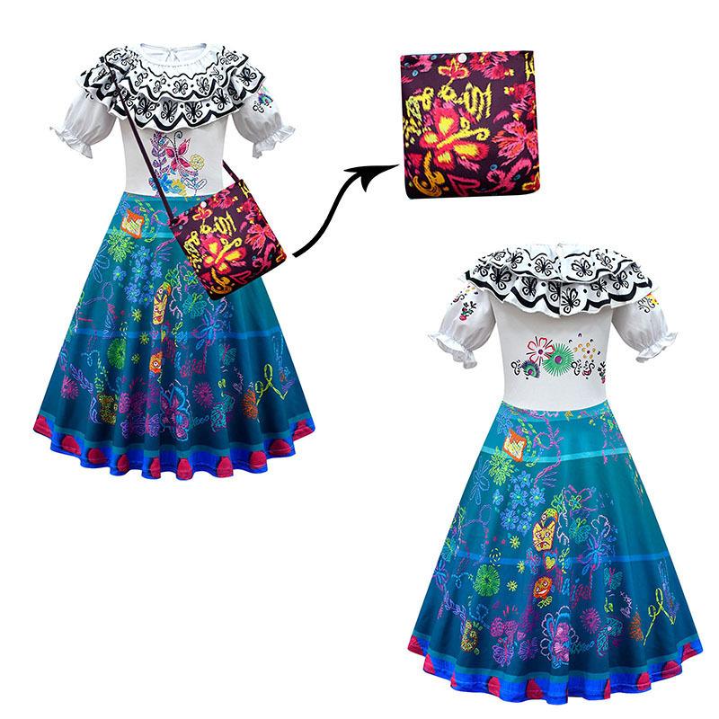 The new magic full house princess dress Mirabel children's dress