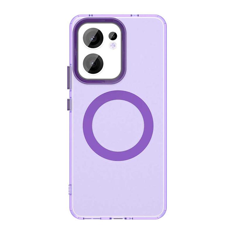 For OPPO Reno 13F Candy Color Magnetic Silicone Phone Cover Suitable For OPPO Reno 13F Fashion Women's Phone Case For Reno 13 F