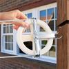 A96I-Nylon Clothesline Pulley Kit, 150Ft Polyester Clothes Line Rope Outdoor Heavy Duty Clothesline Kit