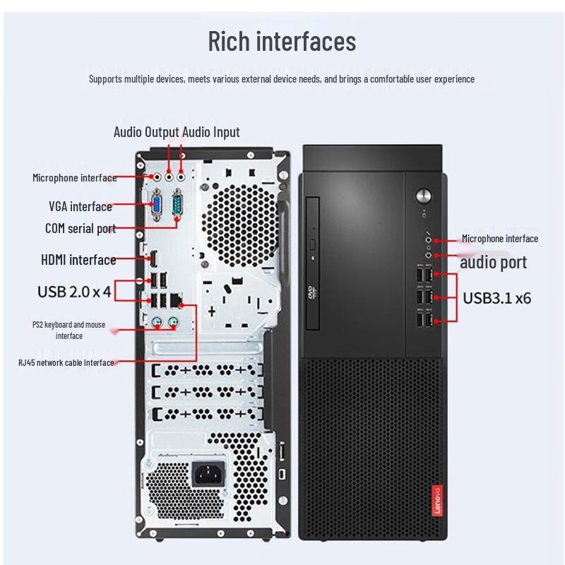 Lenovo Qitian M460 Desktop PC (CN version)