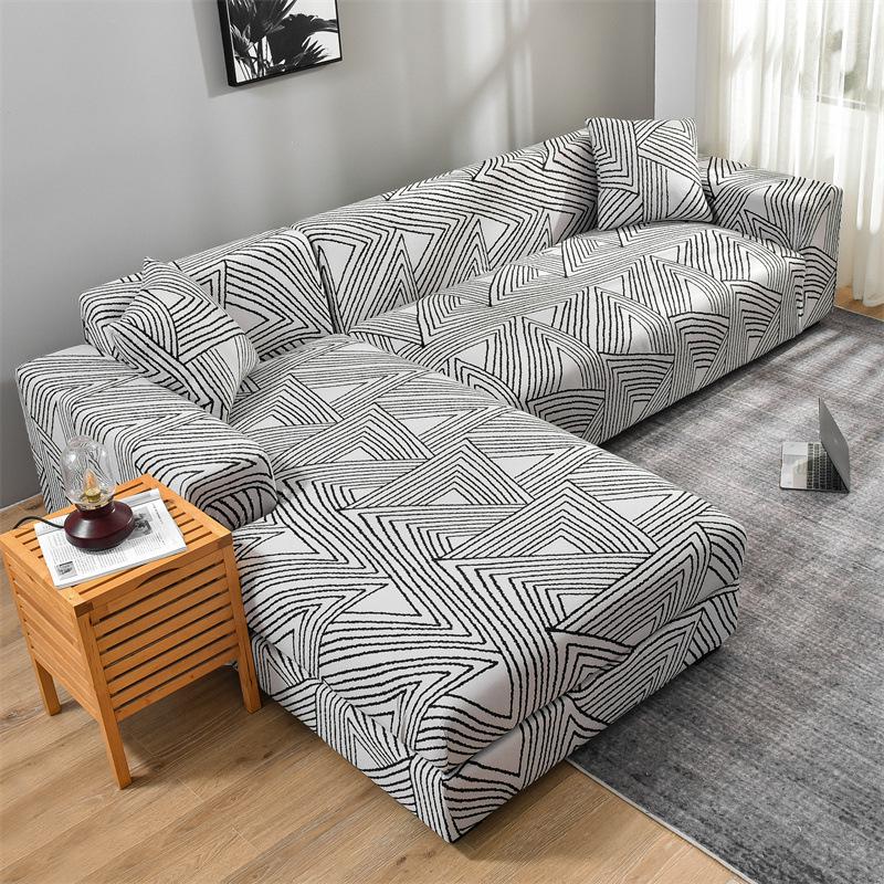 Multisize Stretch Sofa Slipcover: Fits Single To Four Seater